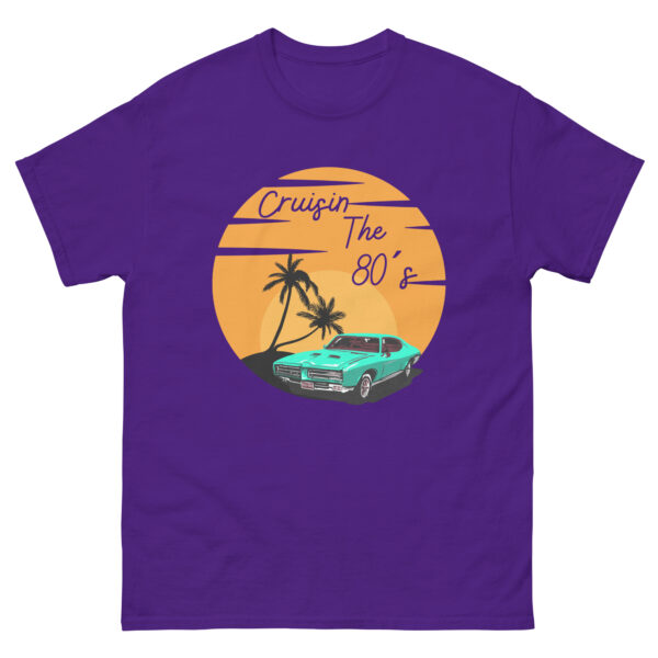 Cruisin 80s Vintage Unisex Graphic Tee - Image 2