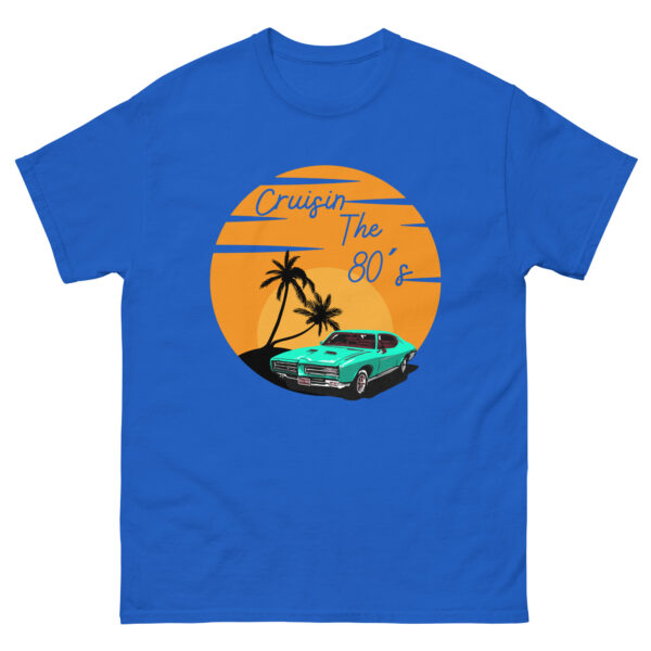 Cruisin 80s Vintage Unisex Graphic Tee - Image 3