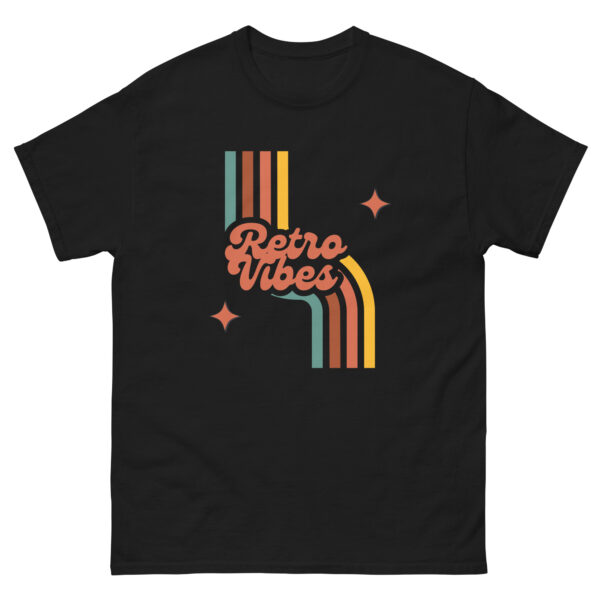 Retro Vibes Unisex Graphic Tee - Image 2