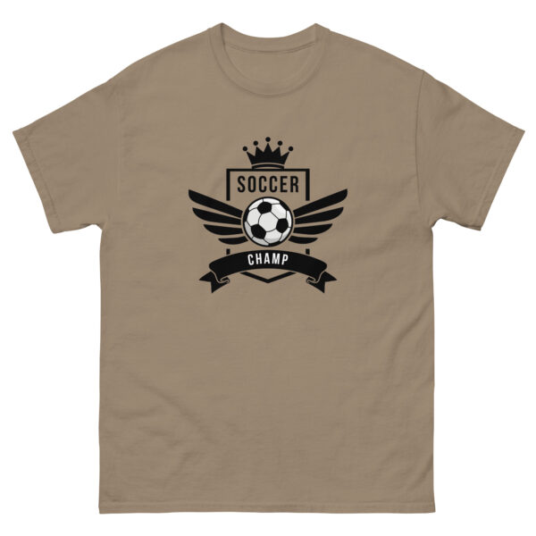 Soccer Champ Unisex Graphic Tee - Image 4