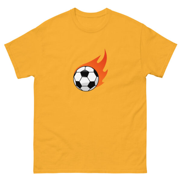 Fire Football Unisex Graphic Tee - Image 6