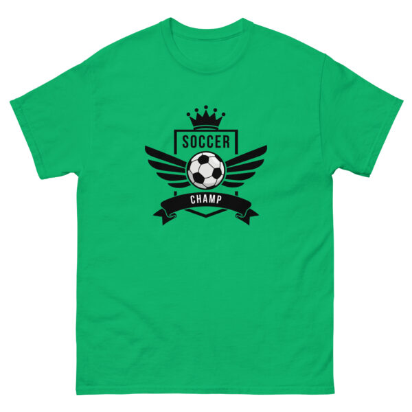 Soccer Champ Unisex Graphic Tee - Image 5