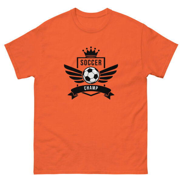 Soccer Champ Unisex Graphic Tee - Image 3