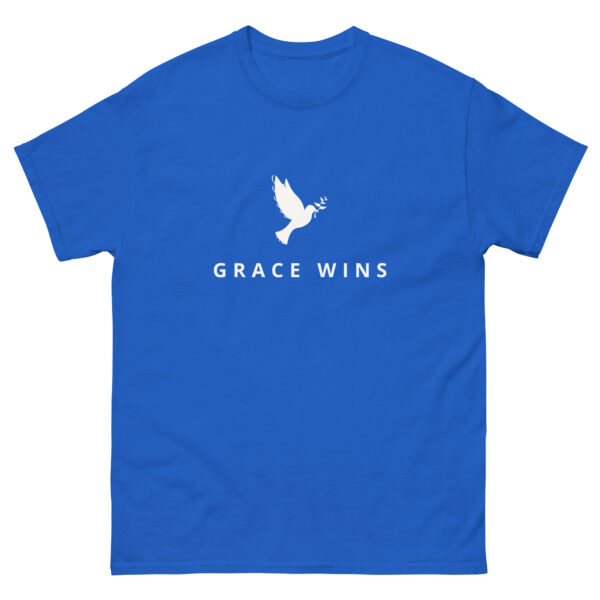 Grace Wins Christian Unisex Graphic Tee - Image 4