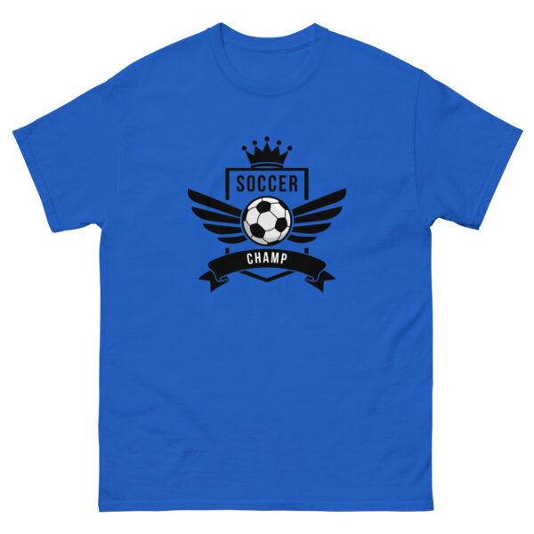 Soccer Champ Unisex Graphic Tee - Image 2