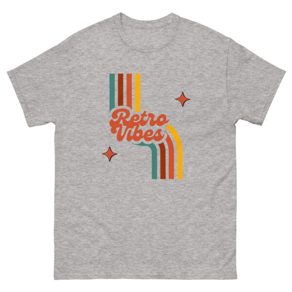Retro Vibes Unisex Graphic Tee - Image 5