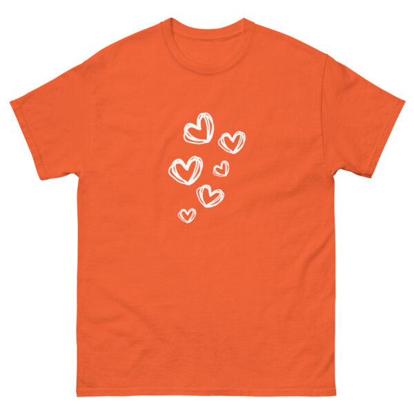 Hearts Unisex Graphic Tee - Image 6